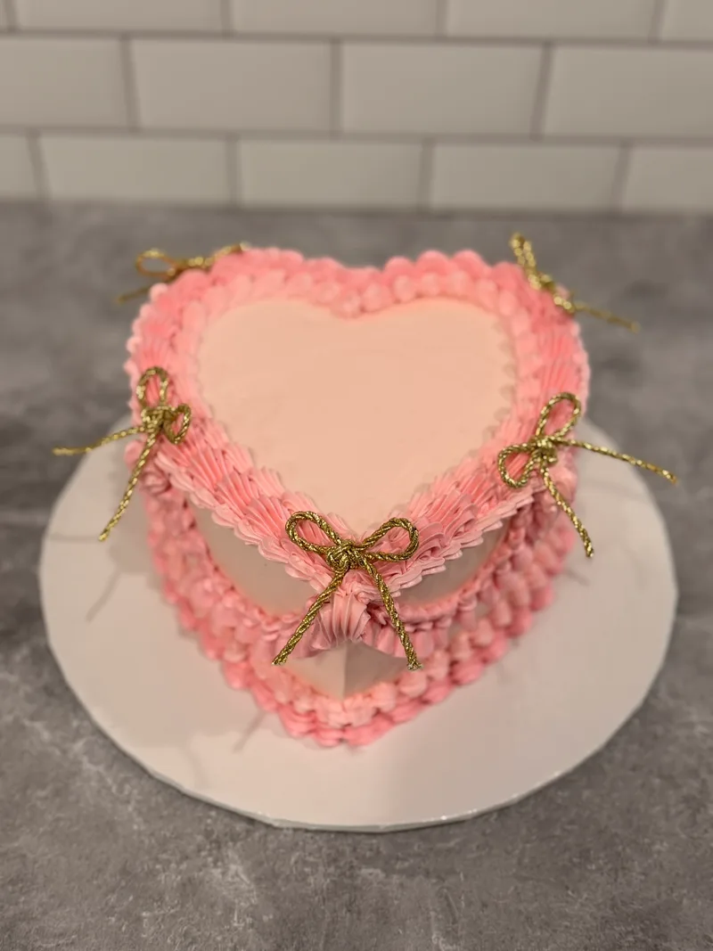 Vintage Heart Cake — tsp bakeshop