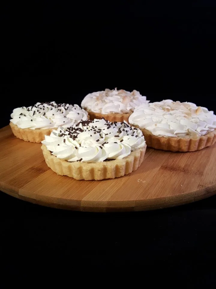 Tarts: Chocolate and Coconut Cream — tsp bakeshop