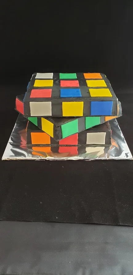 Rubikscubecake