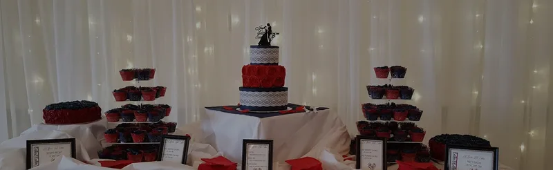 Weddingdessertbarwithcupcakesandcakes Banner